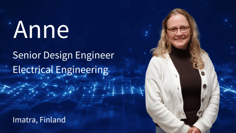 Anne, Senior Design Engineer (Electrical Engineering), Imatra